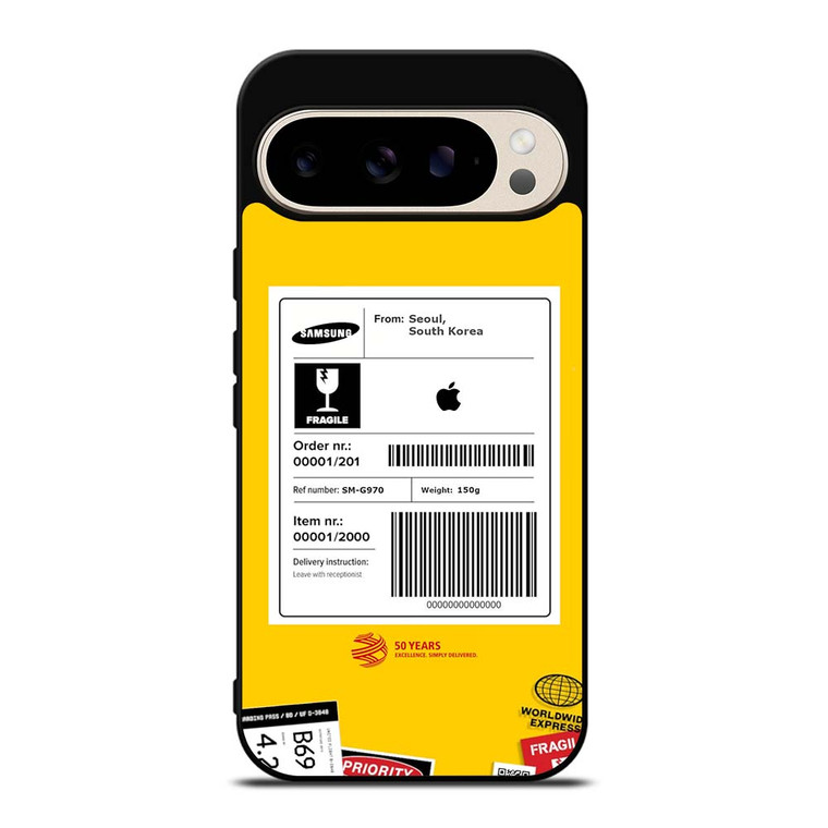 DHL SHIPPING EXPRESS LABEL APPLE Google Pixel 9 Pro Case Cover