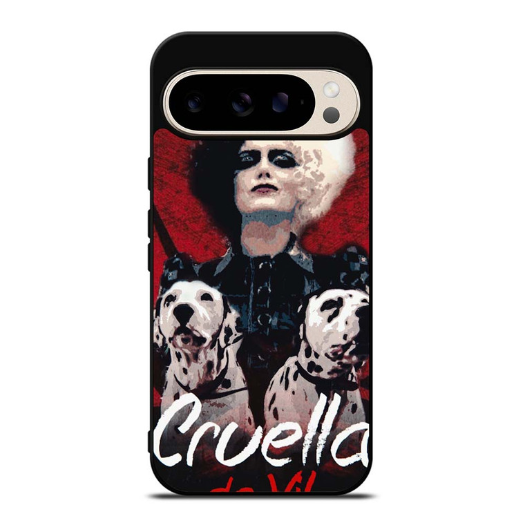 DISNEY CRUELLA DE VIL DALMATIAN Google Pixel 9 Pro Case Cover