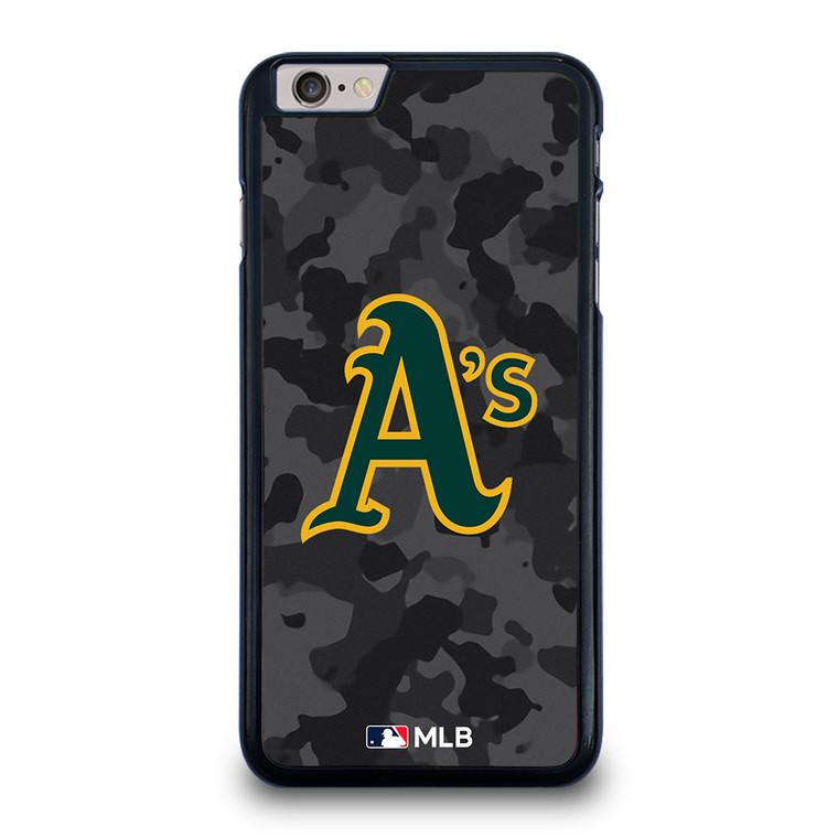 OAKLAND ATHLETICS BASEBALL BLACK CAMO iPhone 6 / 6S Plus Case Cover