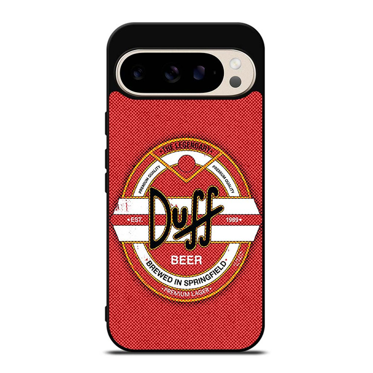 DUFF BEER THE SIMPSONS LOGO 2 Google Pixel 9 Pro Case Cover