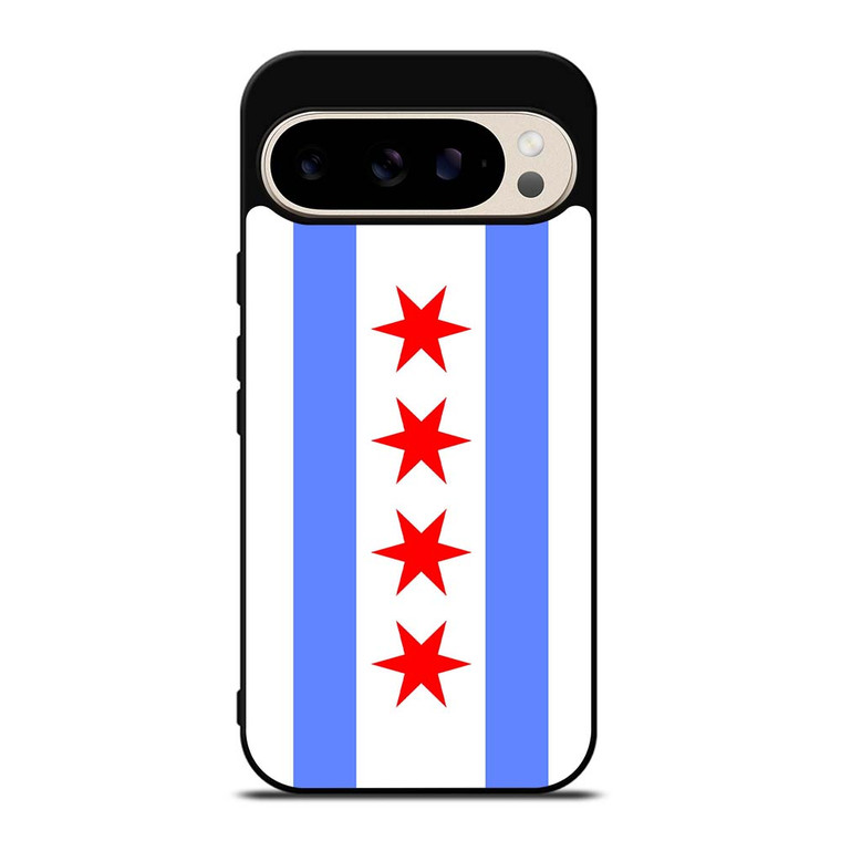 FLAG OF CHICAGO Google Pixel 9 Pro Case Cover