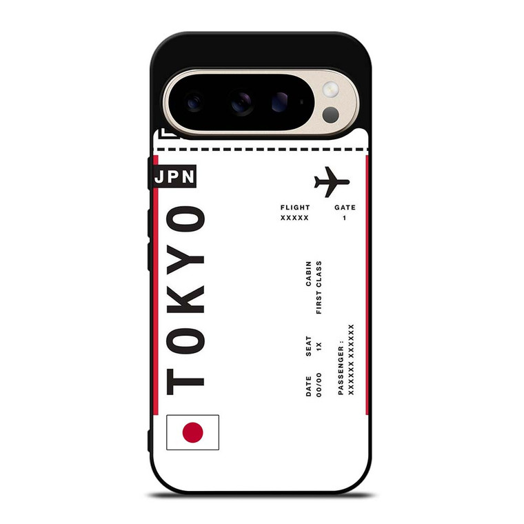FLIGHT TICKETS JAPAN Google Pixel 9 Pro Case Cover