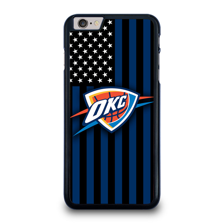 OKLAHOMA CITY THUNDERS NBA USA FLAG iPhone 6 / 6S Plus Case Cover