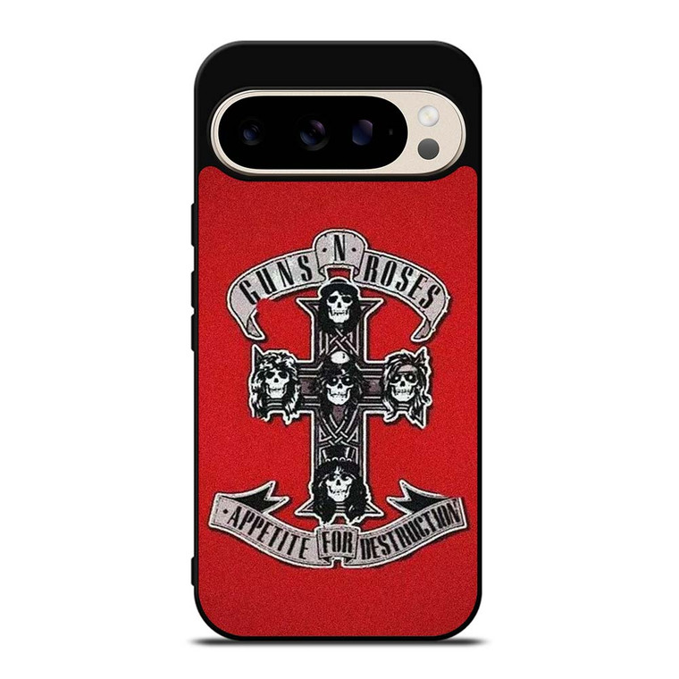 GUNS N ROSES ROCK BAND RED Google Pixel 9 Pro Case Cover