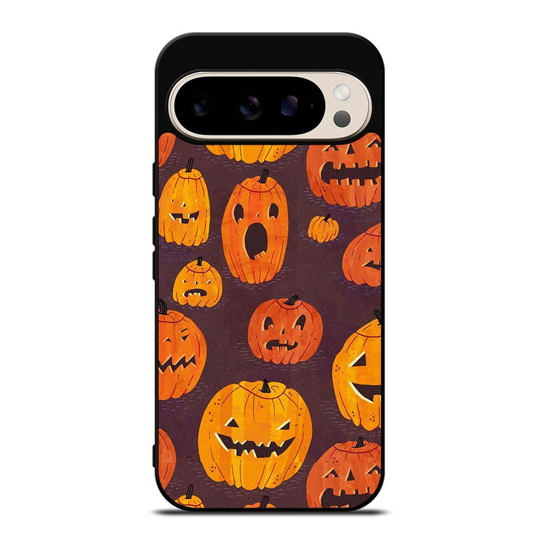 HALLOWEEN PUMPKINS PATTERN Google Pixel 9 Pro Case Cover