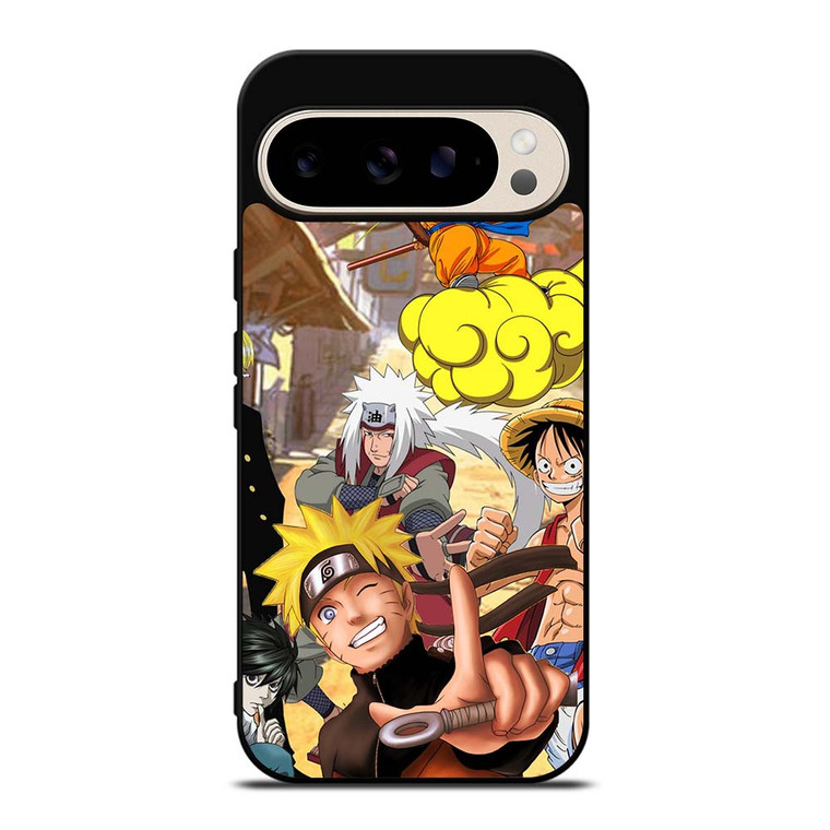 JAPANESE ANIME CROSSOVER Google Pixel 9 Pro Case Cover