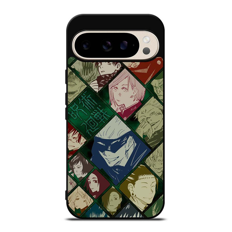 JUJUTSU KAISEN ANIME ALL CAST Google Pixel 9 Pro Case Cover
