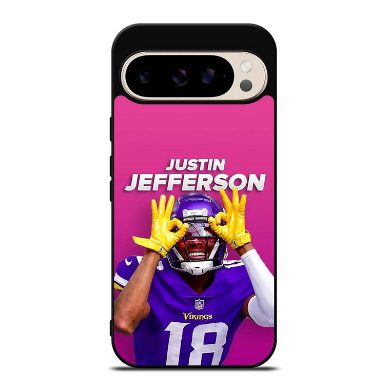 JUSTIN JEFFERSON MINNESOTA VIKINGS Google Pixel 9 Pro Case Cover