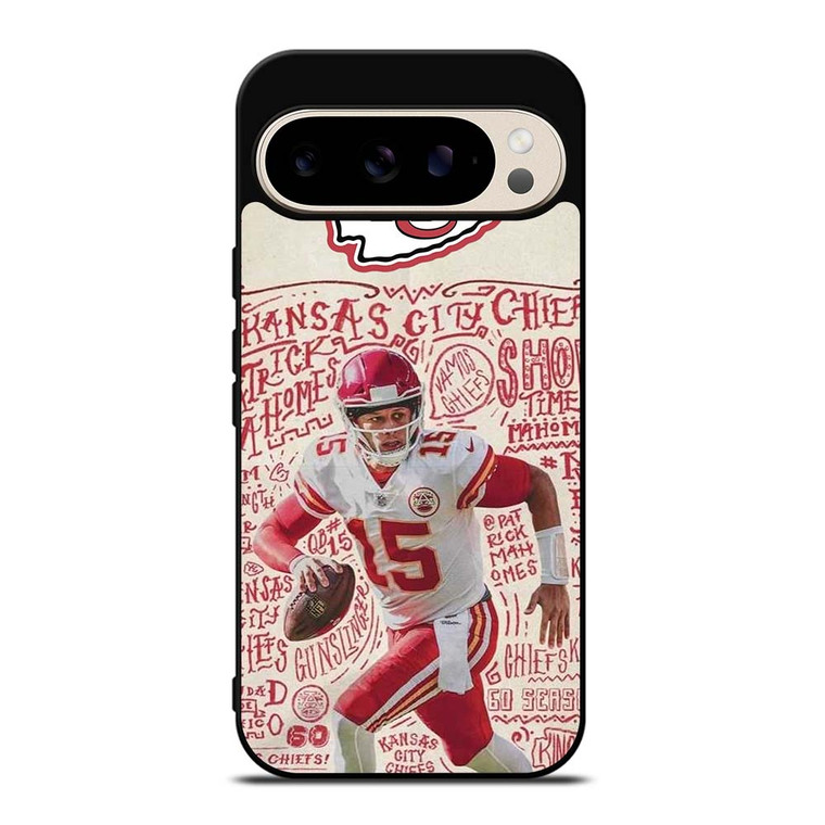 KANSAS CITY CHIEFS 15 PATRICK MAHOMES Google Pixel 9 Pro Case Cover