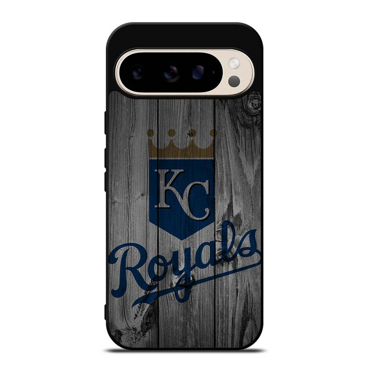 KANSAS CITY ROYALS BASEBALL MLB WOOD LOGO Google Pixel 9 Pro Case Cover