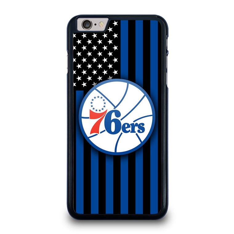 PHILADELPHIA 76ERS NBA USA FLAG iPhone 6 / 6S Plus Case Cover