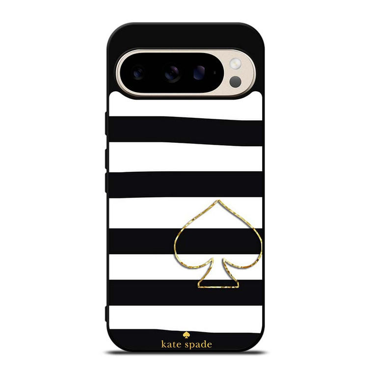 KATE SPADE NEW YORK BLACK STRIPES Google Pixel 9 Pro Case Cover