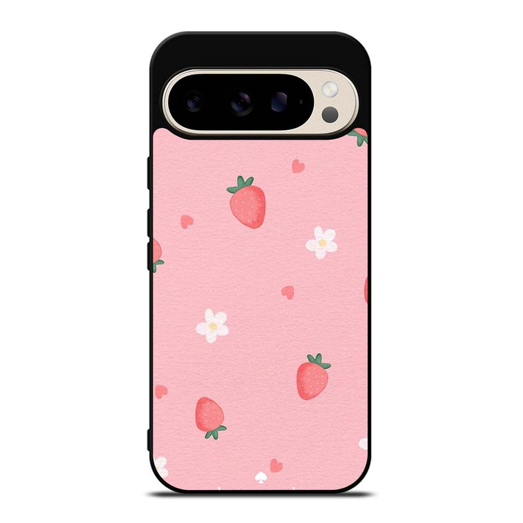KATE SPADE NEW YORK LOGO STRAWBERRIES Google Pixel 9 Pro Case Cover