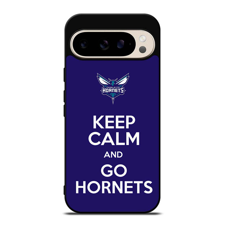KEEP CALM AND GO CHARLOTTE HORNETS Google Pixel 9 Pro Case Cover