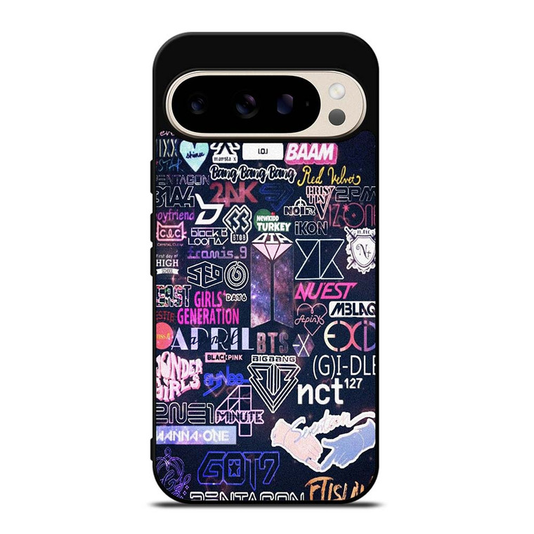 KPOP BAND ALL Google Pixel 9 Pro Case Cover
