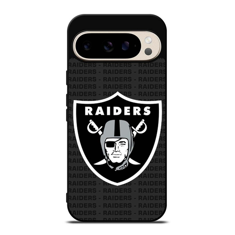 LAS VEGAS RAIDERS FOOTBALL TEXT Google Pixel 9 Pro Case Cover