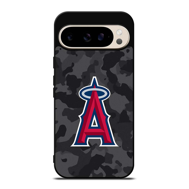 LOS ANGELES ANGELS BASEBALL BLACK CAMO Google Pixel 9 Pro Case Cover