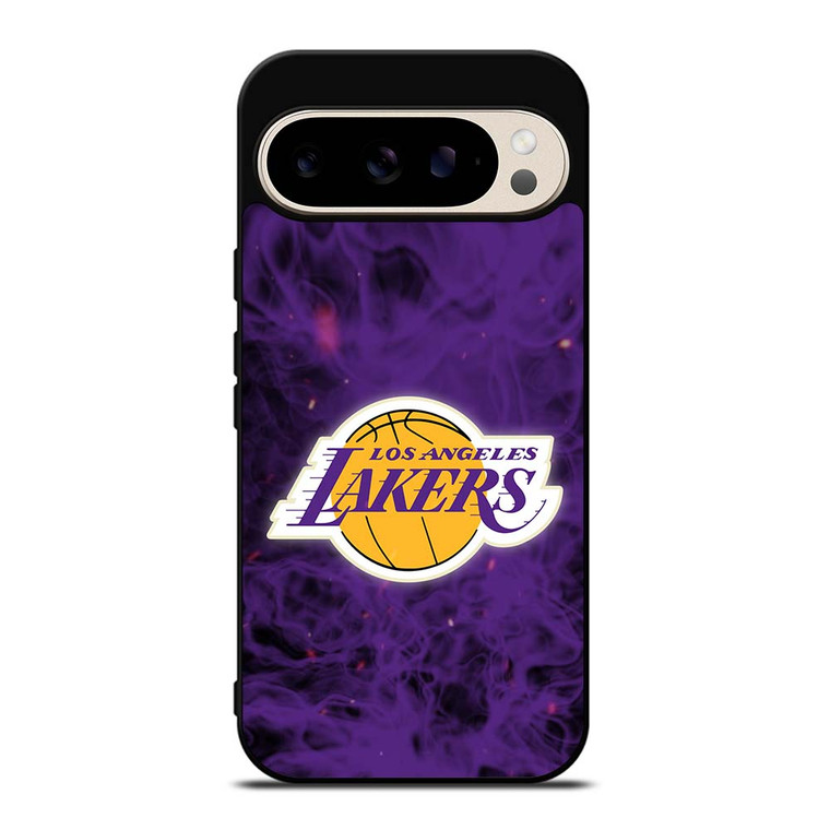 LOS ANGELES LAKERS BASKETBALL NBA FIRE Google Pixel 9 Pro Case Cover