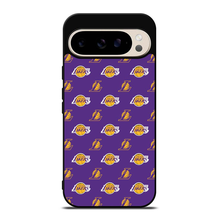 LOS ANGELES LAKERS NBA PATTERN Google Pixel 9 Pro Case Cover