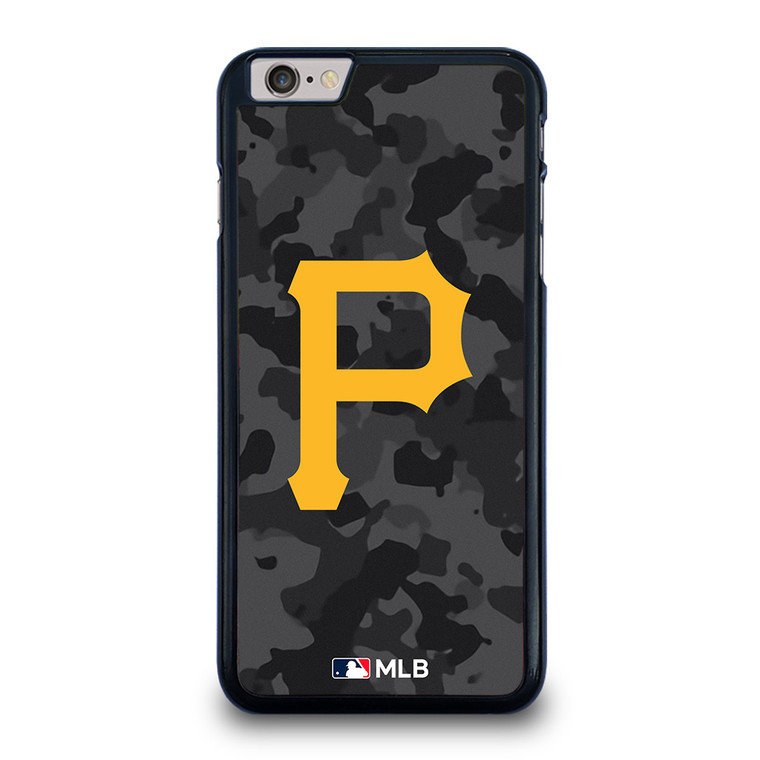 PITTSBURGH PIRATES BASEBALL BLACK CAMO iPhone 6 / 6S Plus Case Cover