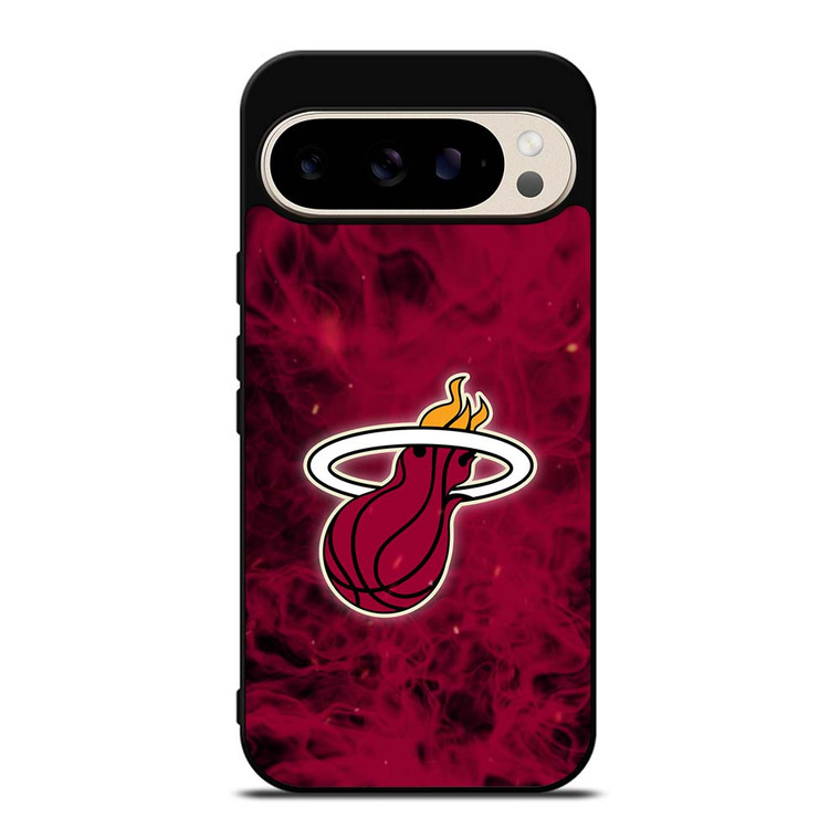 MIAMI HEAT BASKETBALL NBA FIRES Google Pixel 9 Pro Case Cover