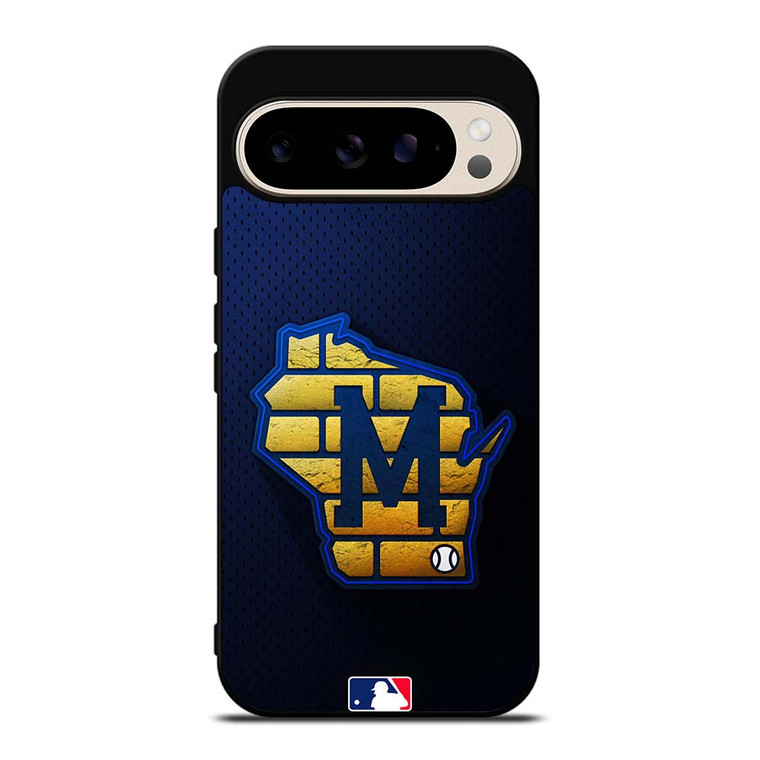 MILWAUKEE BREWERS MLB BASEBALL ICON Google Pixel 9 Pro Case Cover