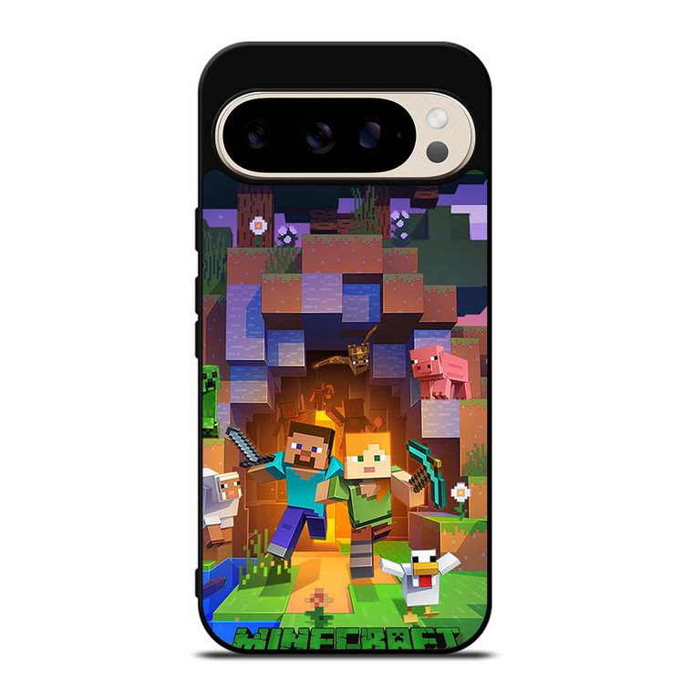 MINECRAFT GAMES WALLPAPER Google Pixel 9 Pro Case Cover