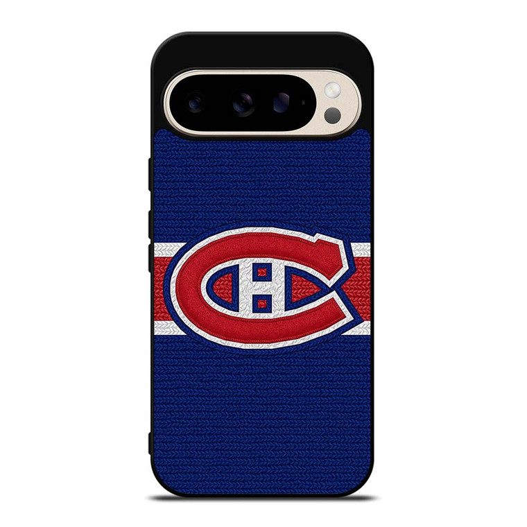MONTREAL CANADIENS LOGO HOCKEY TEAM EMBORDERY Google Pixel 9 Pro Case Cover
