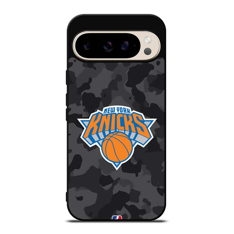 NEW YORK KNICKS BLACK CAMO Google Pixel 9 Pro Case Cover
