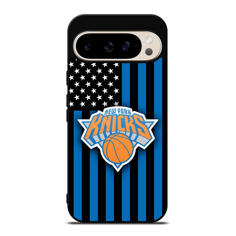 NEW YORK KNICKS NBA USA FLAG Google Pixel 9 Pro Case Cover
