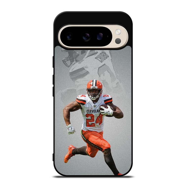 NICK CHUBB CLEVELAND BROWN NFL Google Pixel 9 Pro Case Cover