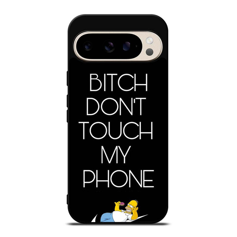 NIKE HOMER SIMPSON DONT TOUCH MY PHONE Google Pixel 9 Pro Case Cover