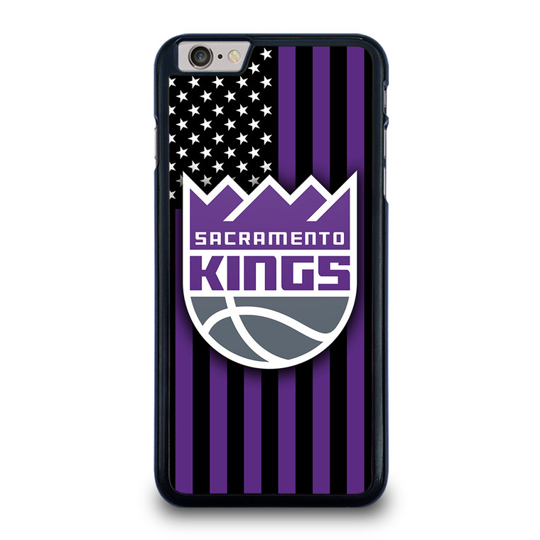 SACRAMENTO KINGS NBA USA FLAG iPhone 6 / 6S Plus Case Cover