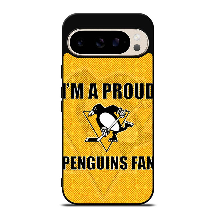 PITTSBURGH PENGUINS NHL HOCKEY FANS 3 Google Pixel 9 Pro Case Cover