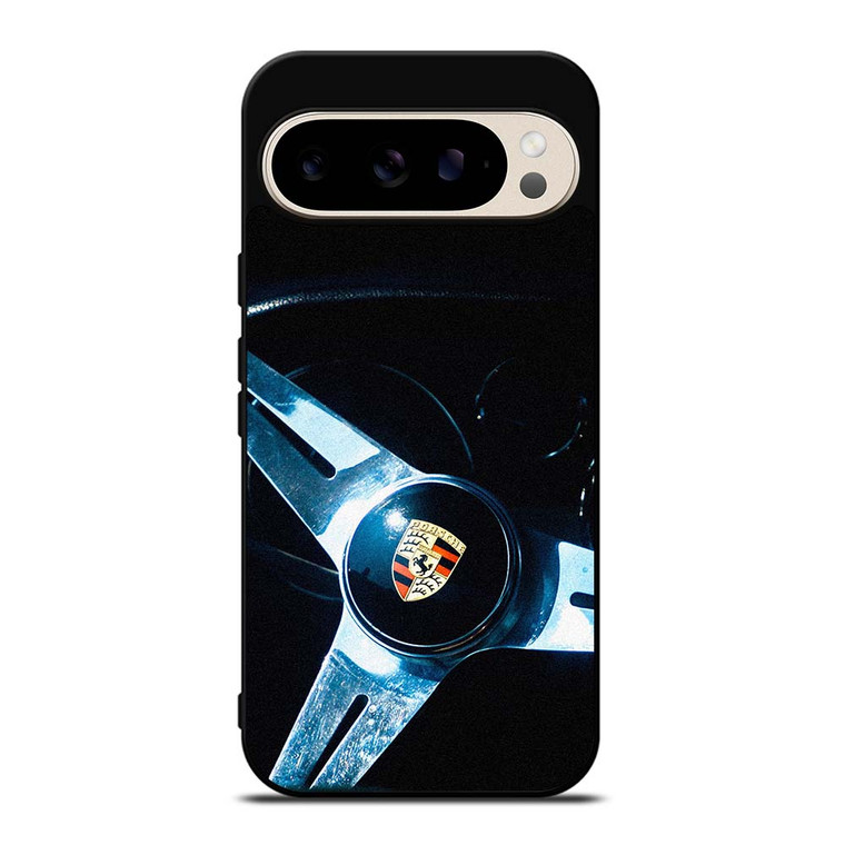 PORSCHE VINTAGE STEERING WHEEL Google Pixel 9 Pro Case Cover