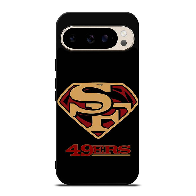 SAN FRANCISCO 49ERS FOOTBALL SUPERMAN LOGO Google Pixel 9 Pro Case Cover