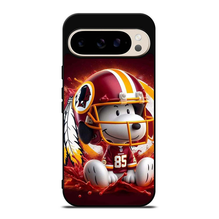SNOOPY CHICAGO BLACKHAWKS FOOTBALL Google Pixel 9 Pro Case Cover
