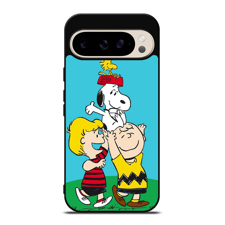 SNOOPY THE PEANUTS AND GANK Google Pixel 9 Pro Case Cover