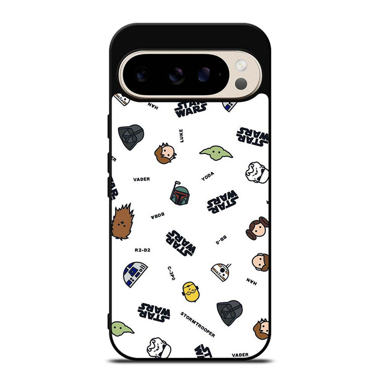 STAR WARS CUTE CARTOON COLLAGE Google Pixel 9 Pro Case Cover