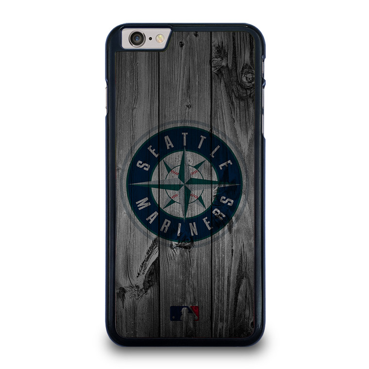 SEATTLE MARINERS BASEBALL MLB WOOD LOGO iPhone 6 / 6S Plus Case Cover