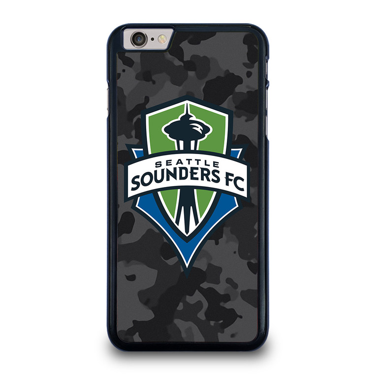 SEATTLE SOUNDERS FC MLS BLACK CAMO iPhone 6 / 6S Plus Case Cover SEATTLE SOUNDERS FC MLS BLACK CAMO iPhone 6 / 6S Plus Case Cover
