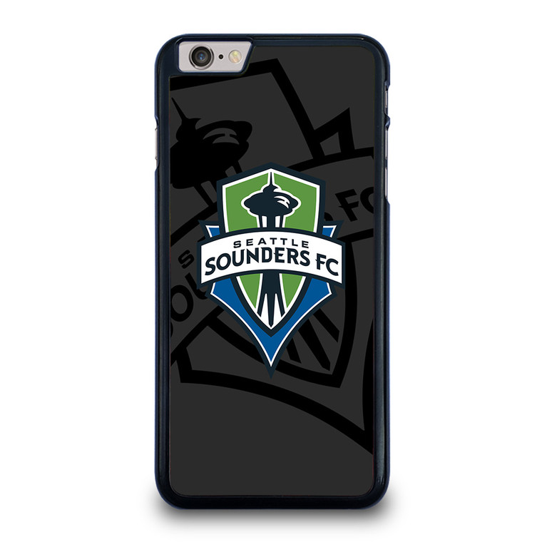 SEATTLE SOUNDERS FC MLS BLACK iPhone 6 / 6S Plus Case Cover