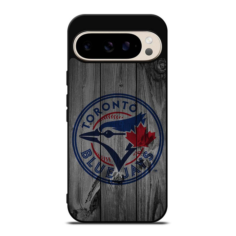TORONTO BLUE JAYS BASEBALL MLB WOOD LOGO Google Pixel 9 Pro Case Cover