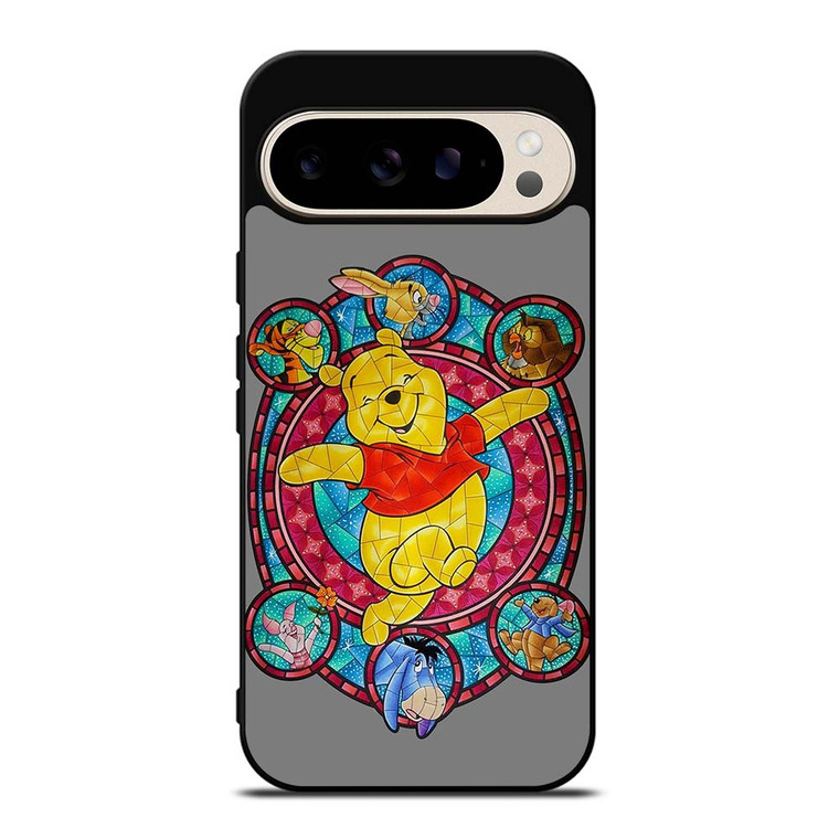 WINNIE THE POOH AND FRIENDS DISNEY MOZAIC ART Google Pixel 9 Pro Case Cover