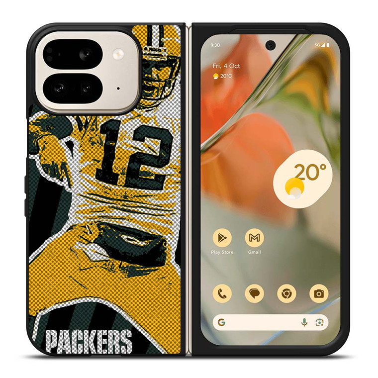 AARON RODGERS GREEN BAY PACKERS NFL 2 Google Pixel 9 Pro Fold Case Cover