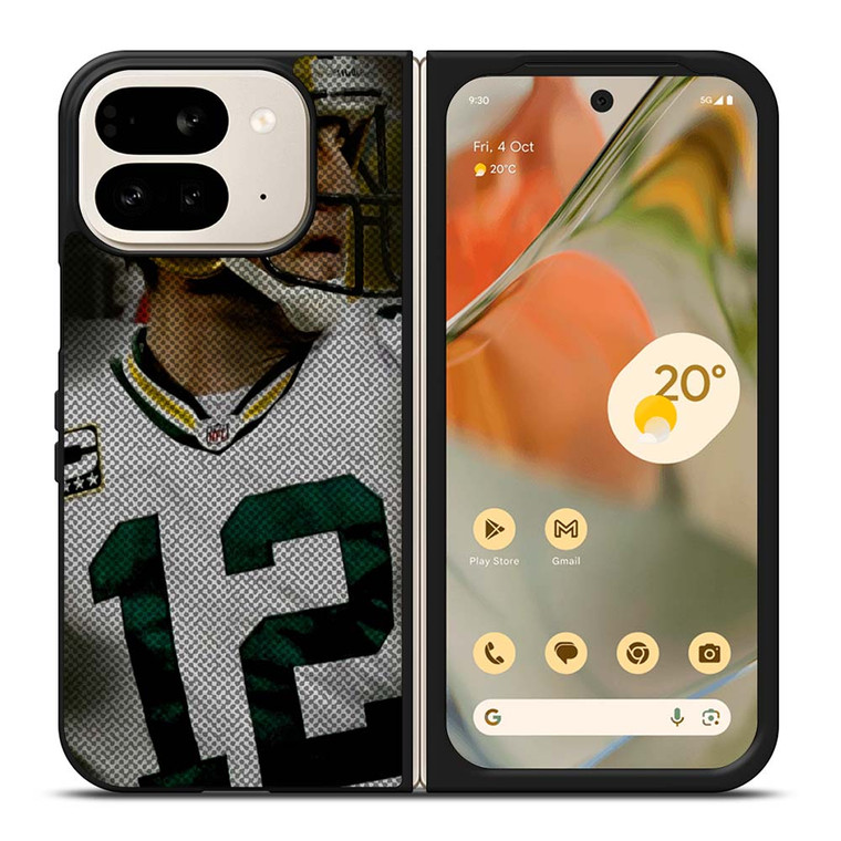 AARON RODGERS GREEN BAY PACKERS NFL 3 Google Pixel 9 Pro Fold Case Cover