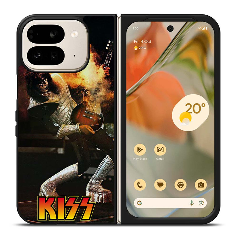 ACE FREHLEY KISS GUITAR FIRE Google Pixel 9 Pro Fold Case Cover