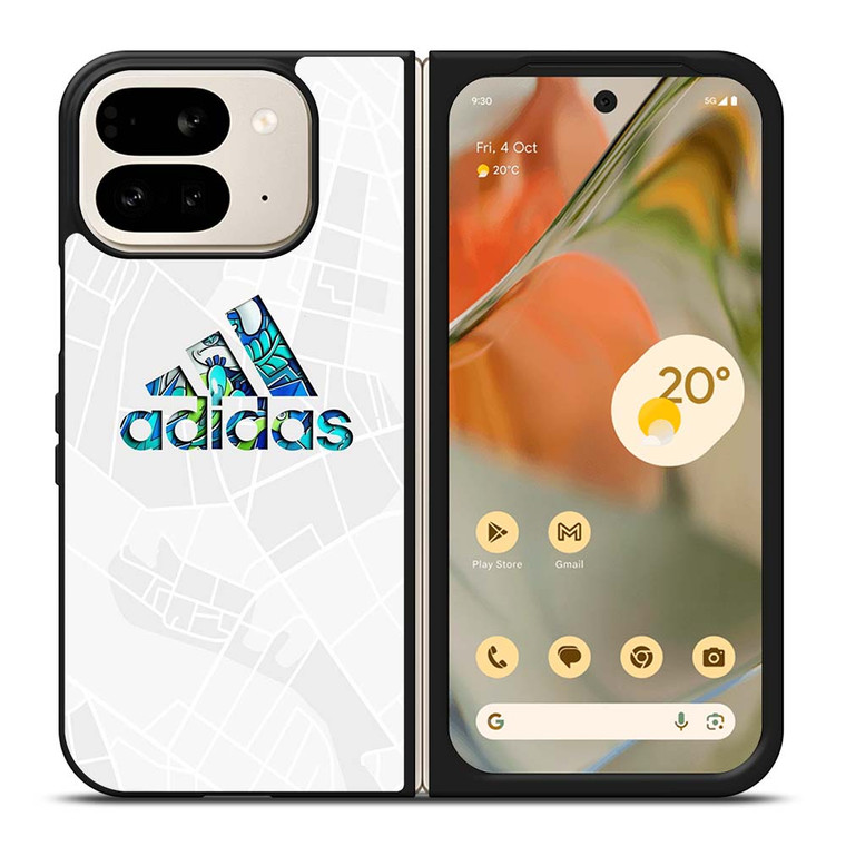 ADIDAS LOGO FLORAL SUMMER ICON Google Pixel 9 Pro Fold Case Cover