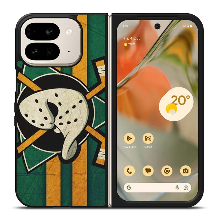 ANAHEIM DUCKS HOCKEY LOGO NHL TEAM ICON Google Pixel 9 Pro Fold Case Cover