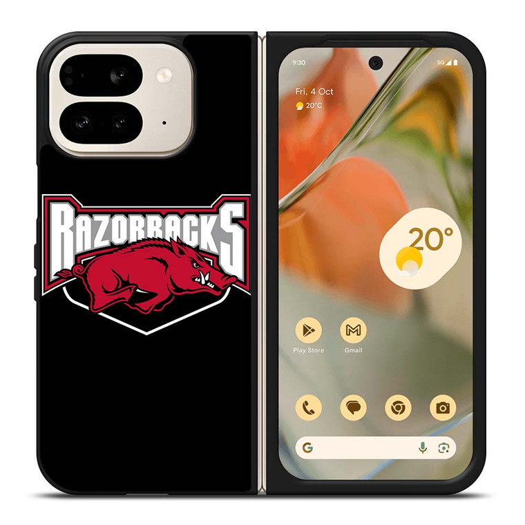 ARKANSAS RAZORBACKS FOOTBALL LOGO 2 Google Pixel 9 Pro Fold Case Cover